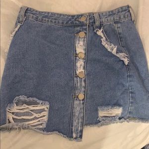 Jean skirt